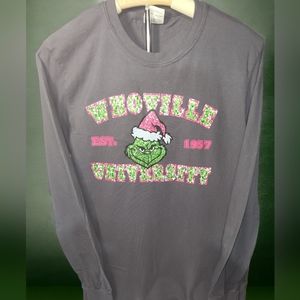 Small Whoville University Long-sleeved Tee